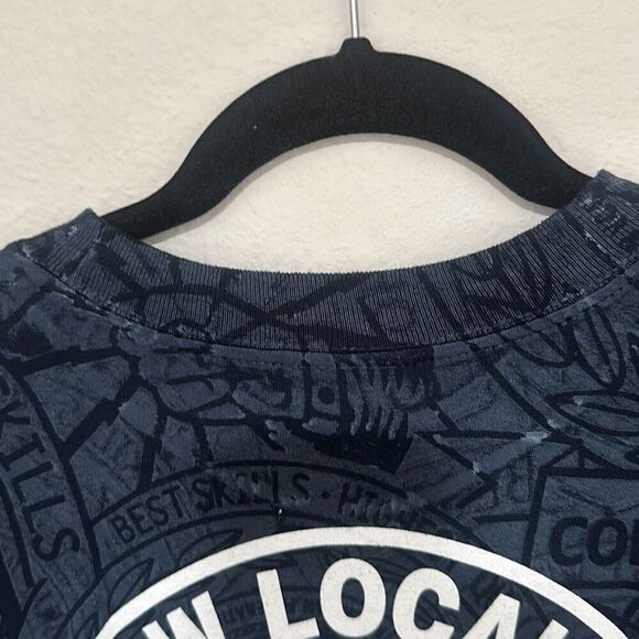 Vintage Union Made Mens Charcoal Grey Ibew Local 18‎ Los Angeles T-shirt Medium - Picture 3 of 8